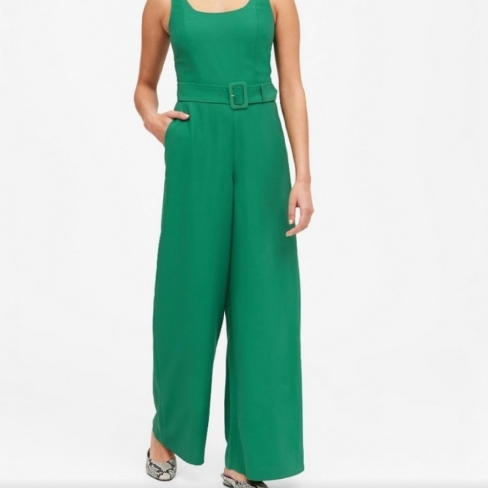 NWOT Emerald Jumpsuit